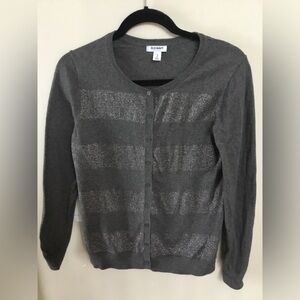 Old Navy Cotton Glitter Cardigan